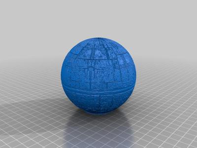 Death Star Litho