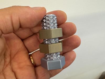 Nuts & Bolts Double Screw Fidget