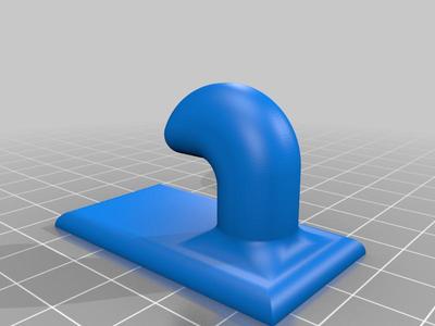 Parametric wall hook