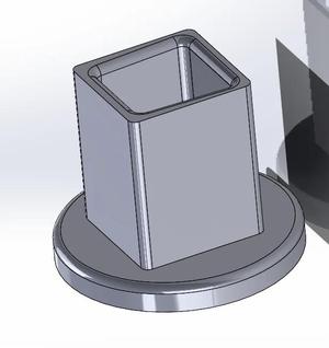 square for heels for the lawn   