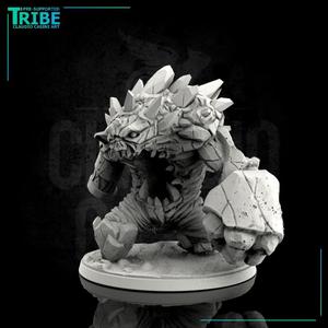 (L 0001) Earthquake - Earth Elemental Large and small (Large)