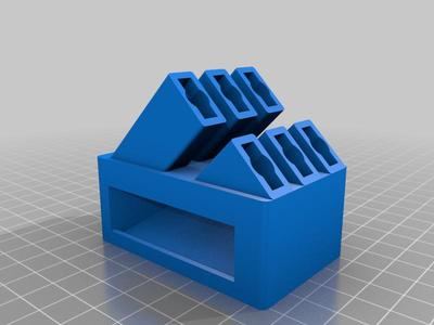 Interdental toothbrush holder V1