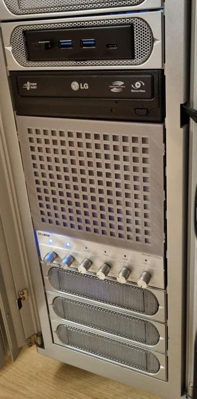 computer case ventilated slot cover / PC case front panel ventilated