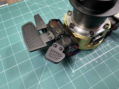 Magnetic Paddle Module with Dual Clutch, Shifter and Additional Buttons for Sim Racing
