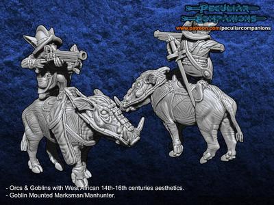 West African Orcs & Goblins - Goblin sharpshooter