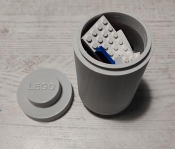 Mobile Cointainer for blocks L.E.G.O.