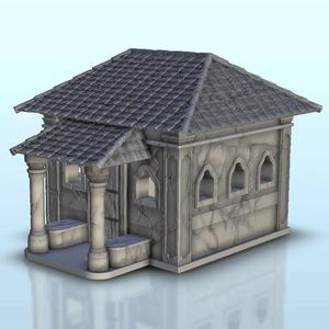 Indian stone house 7 - Flames Of War Bolt Action Oriental Age Of Sigmar Medieval Warhammer