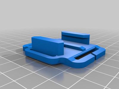 Backpack strap for GoPro mount version 2