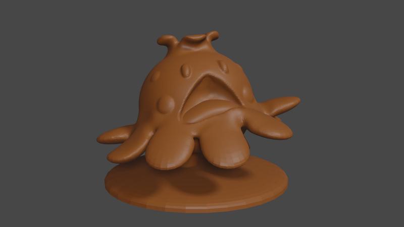 Pokemon inspired, Shroomish Tabletop DnD miniature