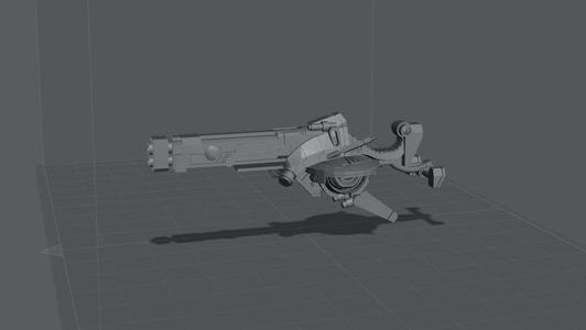 Tau Fusion Gun Speeder Bike Printer Friendly