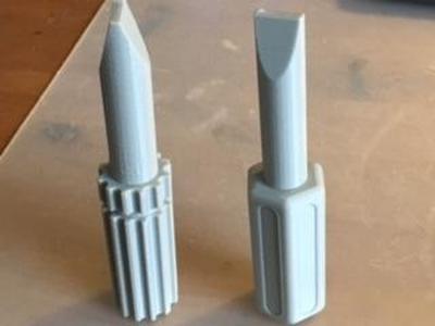 4 toy screwdrivers 
