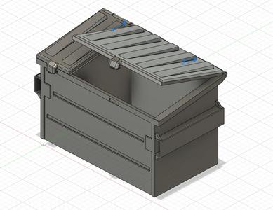 Dumpster Commander Deck Box