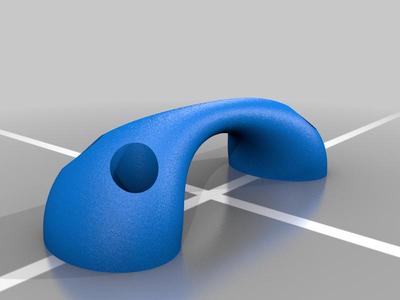 Two Finger Bridge Climbing Hold  by LePilot FULLY SCREW ON