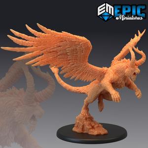White Tiger of the West Attacking / Winged Beast King / Flying Monster