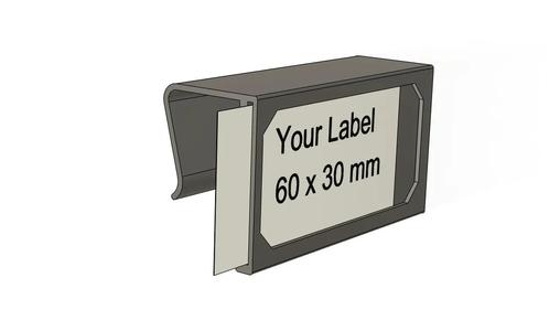 IKEA Alex Label Clip (60x30mm)   