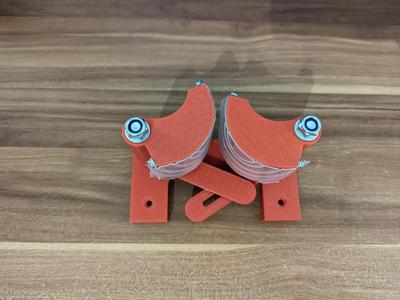 Ski Mounting Clamps