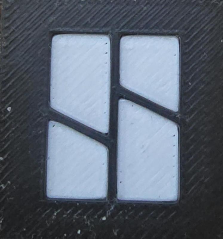 Simple flat bambu logo