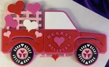 Valentine's Day Truck   