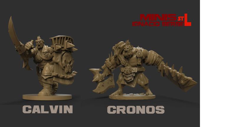 ORCOS PARA  JUEGO DE ROLORCOS,GIGANTES