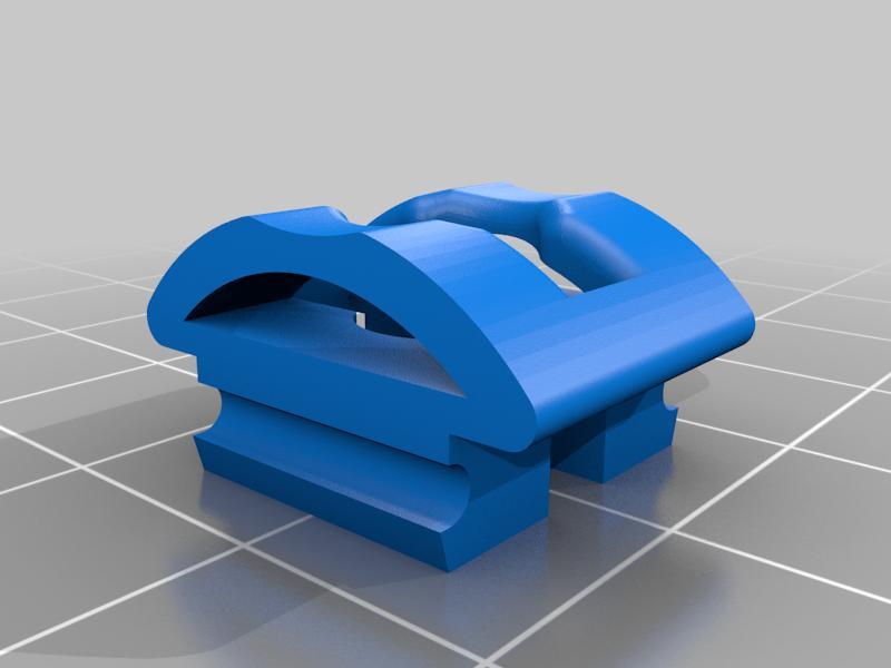 citroen : fixing clip of my engine cover / agraffe de fixation de mon cache-moteur 