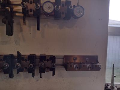 MT3 tailstock tool rack for 3034-lite T-slot rail