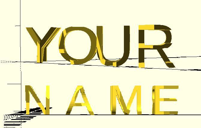 Customizer Text Illusion - Ambigram Generator