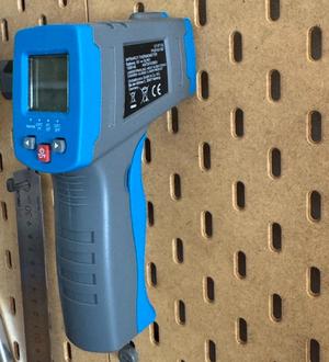 Ikea Skadis Infrared Thermometer Holder