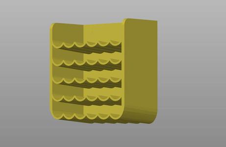 AAA Battery Wall Holder (Shortened)   