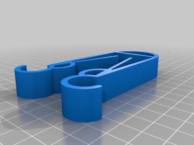 Clip for 45 mm ski
