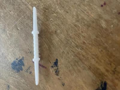 lego 2 sided long handled sword   