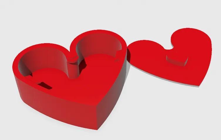 Heart shaped Jewl box   