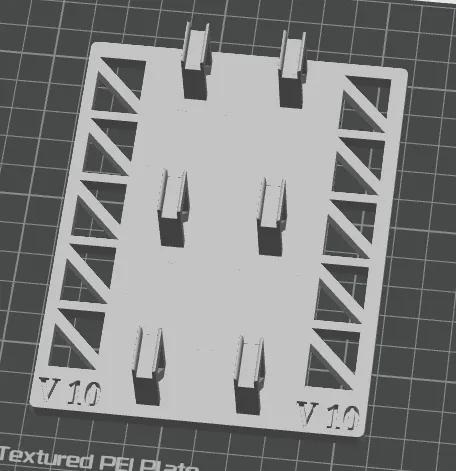V10 Mount for De Steiner V10 Engine   