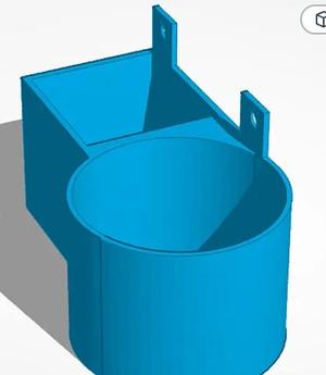 Remote and Drink holder.   