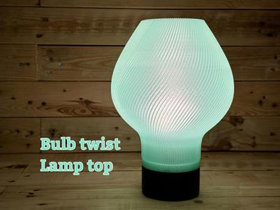 Bulb Twist Lamp Top 