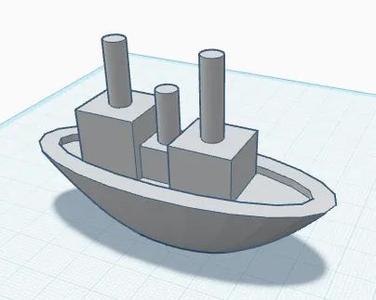 Simple Test boat   
