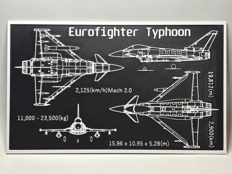 Eurofighter Typhoon - Blueprint   