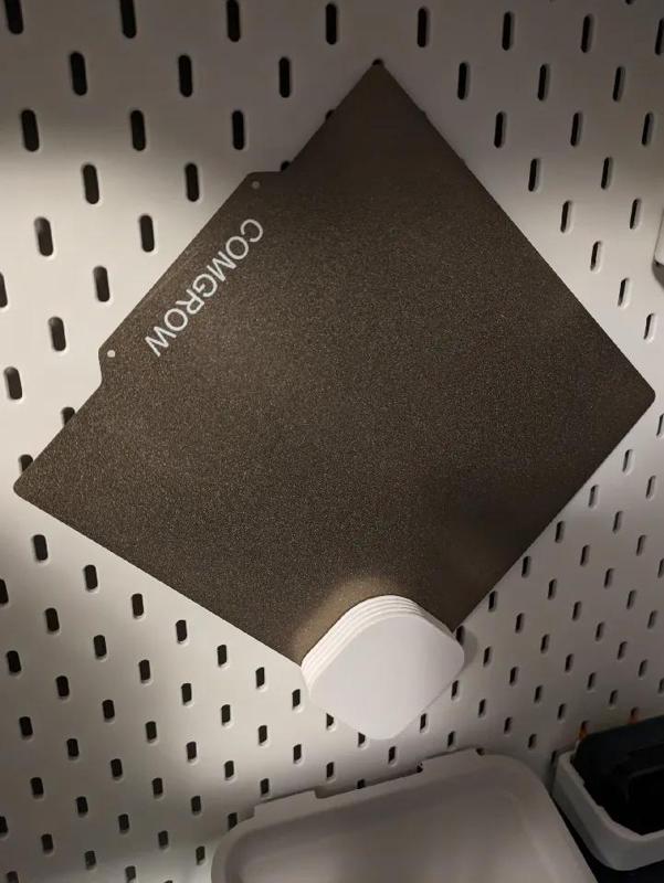 Build plate holder for Skadis (5 slots)   