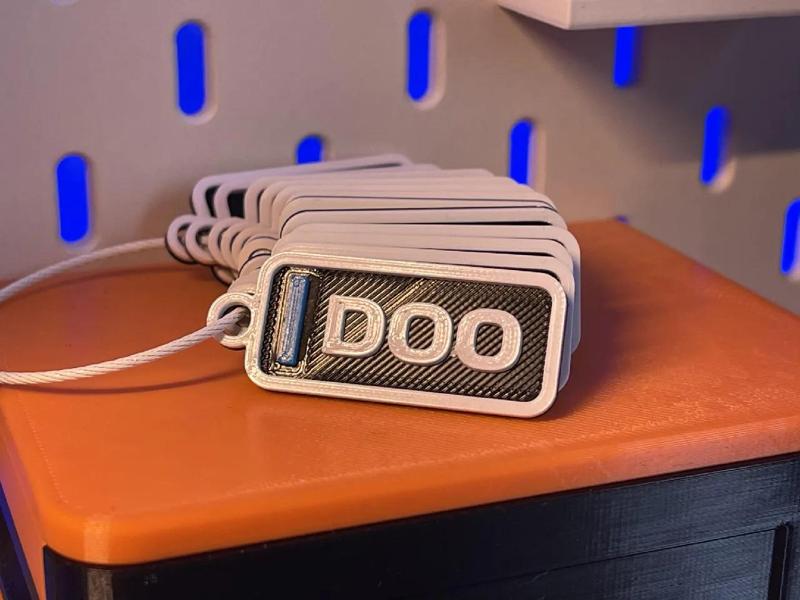 Jack Doohan - F1 Driver (Alpine) Leaderboard Keychain - Season 2025   