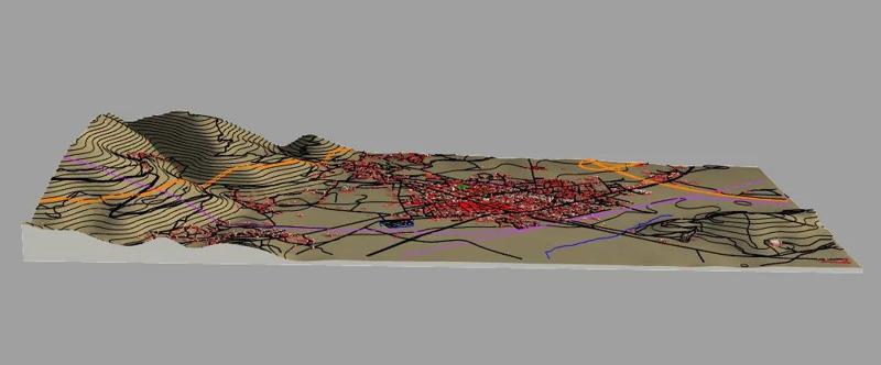 Nurdagi-Gaziantep, Turkiye City Model   