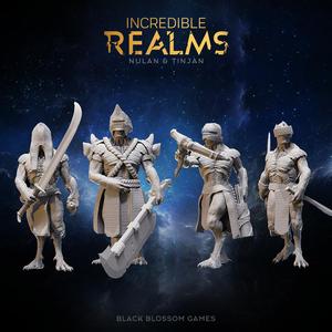 IR01M001 Knights Monsters :: Incredible Realms Nulan & Tinjan