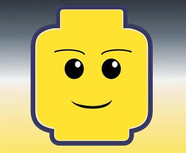 Lego Head Cookie Cutter
