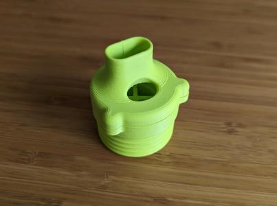 Pax to 40mm NATO gasmask adapter