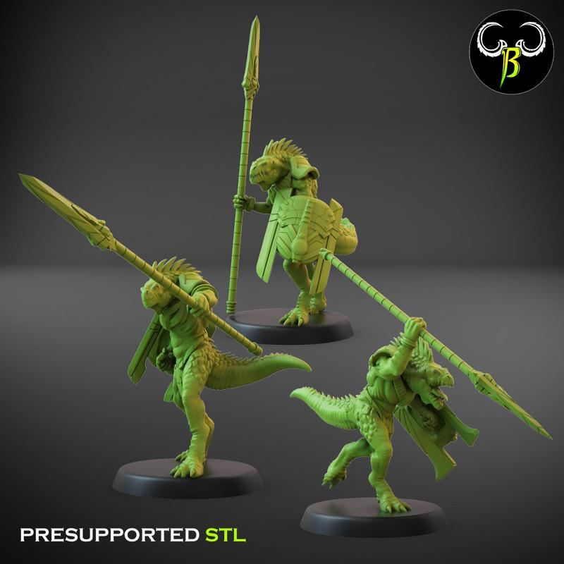 Stellar warrior Lance Set B