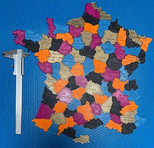 Départements France metropolitaine