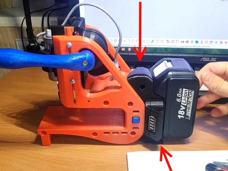 PCB Drill mini press machine Makita battery mode 18V