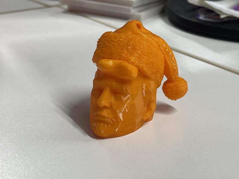 Donald Trump Christmas Ornament