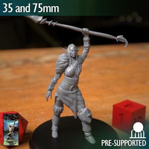 Female Orc Fighter