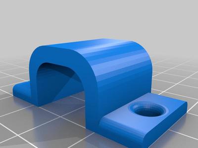 Spring rod curtain support