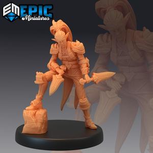 Elf Rogue Dagger / Elven Warrior / Elvish Tribe