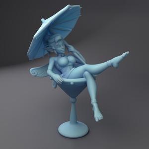 Tini Matrini, the drink fairy